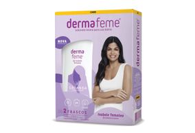 Dermafeme Lavanda Sabonete Intimo 2 Unidades Com 200ml