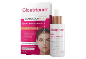 Cicatricure Sérum Clareador Vit C, Com Nano Vitamnina C, Clareia E Uniformiza O Tom Da Pele, 30ml