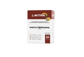 Lavitan Maca Peruana Viron Com 60 Cápsulas