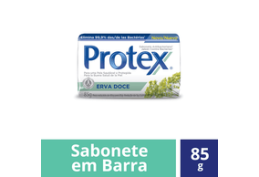 Sabonete Em Barra Protex Erva Doce 85g