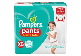 Fralda Pampers Pants Ajuste Total Xg 32 Unidades