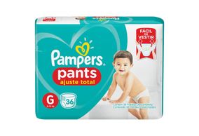 Fralda Pampers Pants Ajuste Total  G 36 Unidades