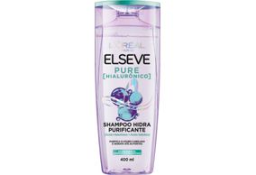 Shampoo Elseve Hidra Purificante L&#39;Oréal Paris Pure Hialurônico Com 400ml