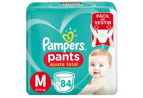 Fralda Pampers Pants Ajuste Total M 84 Unidades