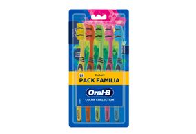 Escova Dental Oral-B Color Collection Pack Familiar Com 5 Unidades