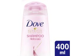 Shampoo Dove Hidra-Liso com tecnologia de hidratação 400ml