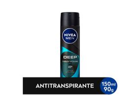 Desodorante Nivea Men Deep Carvao Ativado Aerosol 90g