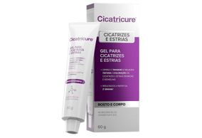 Cicatricure Gel Para Cicatrizes E Estrias, Melhora A Textura E Coloraçãoe E Reduz O Tamanho De Cicatrizes E Estrias, 60g