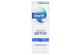 Creme Dental Oral-B Gengiva Detox Deep Clean 102G