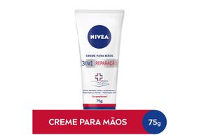 Creme Nivea Para Maos 3 Em 1 Reparacao 75g