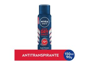 NIVEA Men Desodorante Antitranspirante Aerosol Dry Impact 150ml