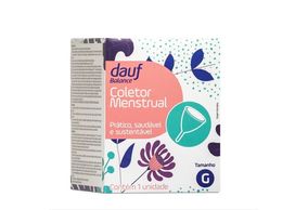 Coletor Menstrual Balance Dauf Tamanho G