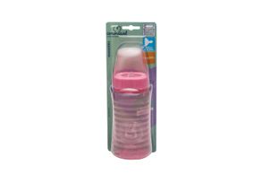 Mamadeira Amorável Big Silicone Ortodôntica Rosa 340ml