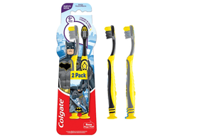 Colgate Smiles Batman & Mulher Maravilha Escova Dental Infantil 2 unid