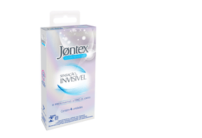 Preservativo Jontex Sensação Invisivel Com 4 Unidades