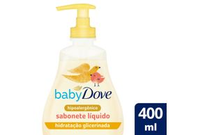 Sabonete Dove Baby Hidratação Glicerinada Liquido 400ml