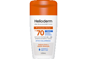 Protetor Solar Helioderm Corporal Fps 70 120ml