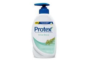 Sabonete Protex Para As Mãos Antibacteriano Erva Doce 400ml