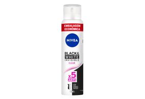 Desodorante Nivea Invisible Black & White Clear Aerossol 200ml