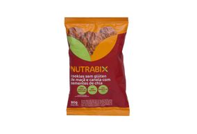 Cookies Nutrabix Sem Gluten Zero Açúcar Chia Maca 80g