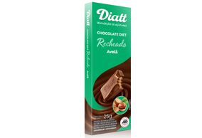 Chocolate Diatt Ao Leite Com Avela Zero Açucar 25g