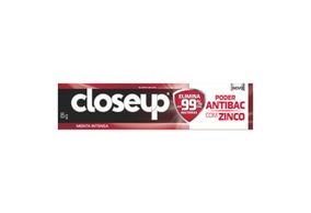 Creme Dental Clouse Up Poder Antibac Com Zinco Menta Intensa 85g