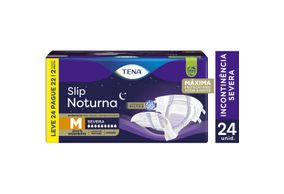 Fralda Geriatrica Tena Slip Noturna M Leve 24 Pague 22