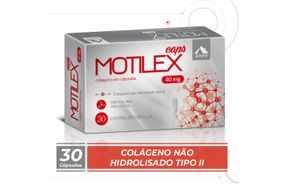 Motilex Caps Colágeno Tipo Ii Não Hidrolisado Com 30 Cápsulas Apsen