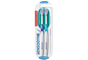 Escova Dental Sensodyne Limpeza Profunda Extra Macia Com 2 Unidades