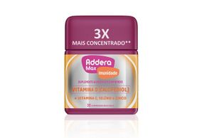 Addera Max Imunidade Frasco Com 30 Comprimidos