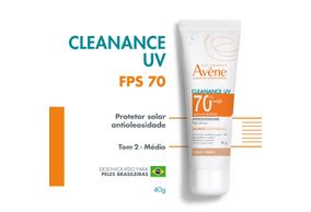 Avène Cleanance Uv Fps70 Tom 2 Médio 40g