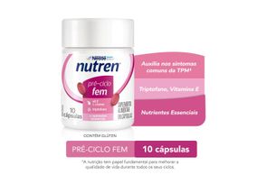 Suplemento Alimentar Nutren Triptofano Pré-Ciclo Fem 10 Cápsulas