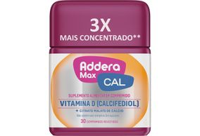 Addera Max Cal Frasco Com 30 Comprimidos