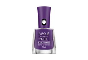 Esmalte Risqué Diamond Gel Noites Iluminadas Rooftop Em Nova York 9,5ml