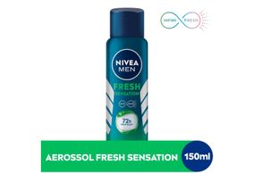 Desodorante Nivea Men Antitranspirante Aerossol Fresh Sensation  Com 150ml