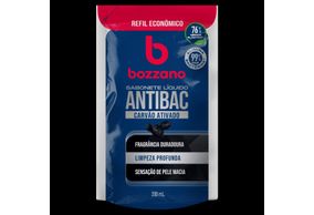 Sabonete Líquido Carvão Ativado Bozzano Antibac Sachê 200ml Refil Econômico