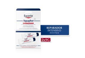 Eucerin Aquaphor Pomada Reparadora Duo-Pack 2 Bisnagas De 9g Cada