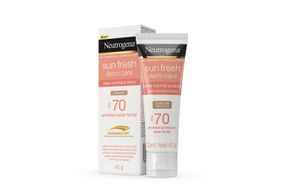 Protetor Solar FPS70 Neutrogena Sun Fresh Derm Care com Cor 40G