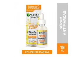 Serum Facial 15 ml Antimarcas Uniform e Matte Garnier