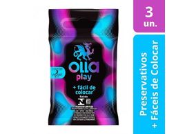 Preservativo Olla Play 3 Unidades