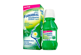 Flogoral 1.5mg/mL Sabor Menta - Frasco com 150mL + Copo Dosador
