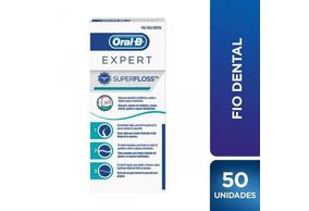 Fio Dental Oral-B Super Floss 50 Unidades 50 unidades