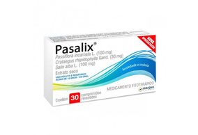 Pasalix 100mg + 30mg + 100mg - Caixa com 30 Comprimidos Revestidos