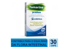 Tamarine Probium 250mg   Caixa com 30 Cápsulas