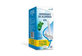Hidróxido de alumínio 60mg/mL Suspensão Oral Sabor Hortelã - Frasco com 150mL