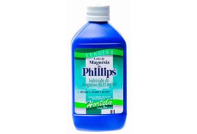 Phillips Leite de Magnésia Sabor Hortelã Suspensão Oral 350mL