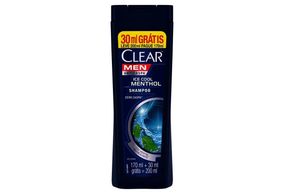 Shampoo Anticaspa Clear Men Ice Cool Menthol 200mL