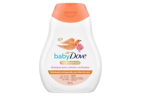 Shampoo Baby Dove Hidratação Enriquecida Cabelos Cacheados 200mL