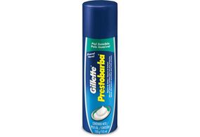 Espuma de Barbear Gillette Prestobarba Para Pele Sensível Pele Sensivel, 150g