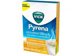 Vick Pyrena 500mg/5g Pó para Suspensão Extemporânea - Envelope com 5 g